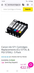 Canon ink