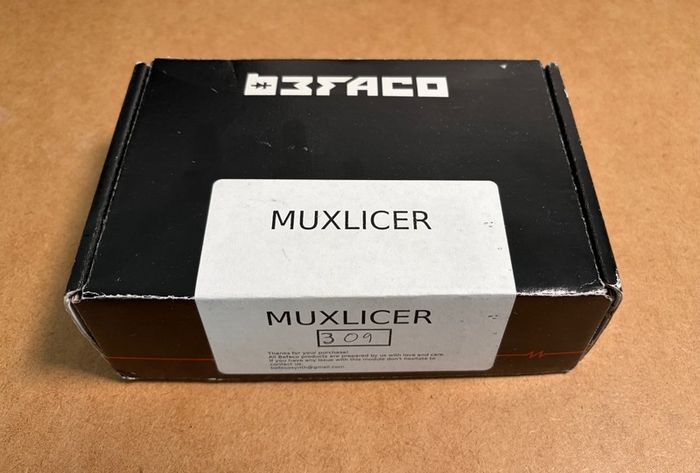 Befaco Muxlicer and MEX eurorack sequencer