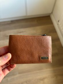 Fossil Bi-Fold Leather Wallet