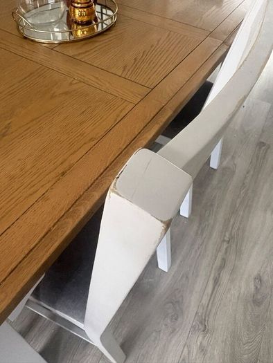 6 Seater Dining Table & Chairs