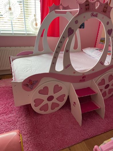 princess carraige bed