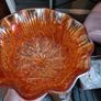 Carnival Glass Sweet Dish Image 2