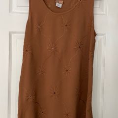 Vintage Ghost London Embroidered Dress/Tunic - Size M