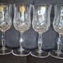 Set of 4  Royal Doulton Wine Glasses Crystal Image 4