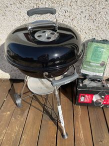 Weber Kettle BBQ charcoal