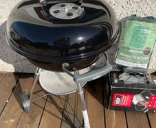 Weber Kettle BBQ charcoal