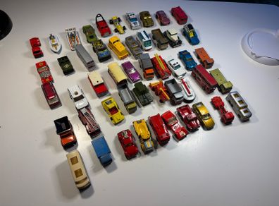 Vintage Matchbox Super Fast 50 models lot 11