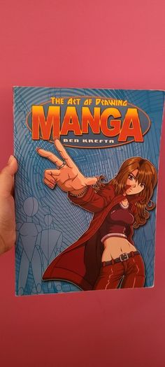 The Art of Drawing Manga Book by Ben Krefta