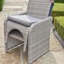 Grey Rattan 2-4 Seat Dining Set Image 4