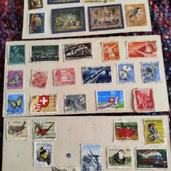 Vintage International Stamp Collection - Malta, Switzerland & Australia