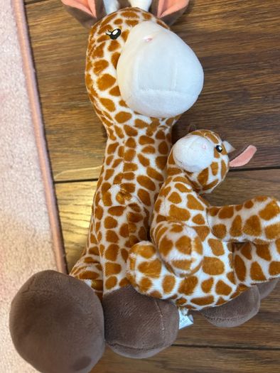 Giraffe Mammy & Baby Teddy