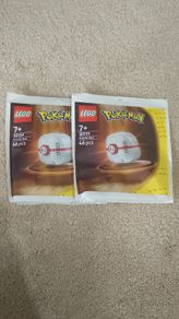2x LEGO Pokemon 30729 Premier Ball