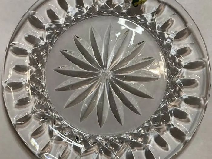 waterford crystal plates