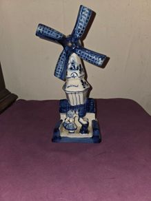 Delft Blue Windmill