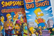 Simpsons Comics Clubhouse Bart Simpson Big Shot!