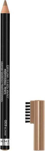 Rimmel Brow This Way Professional Pencil - 003 Blonde - New