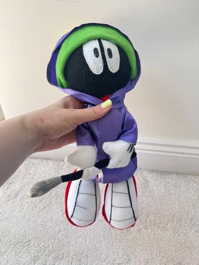Marvin The Martian Grim Reaper Halloween Soft Warner Brothers 2002 approx. 30 cm. Used Please see photos