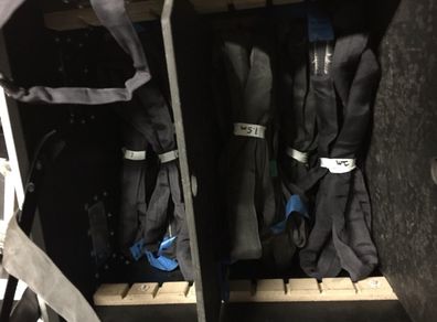 Slings, Spans, Shackles Rigging Trussing equipment