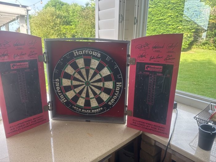 Dart board