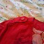 Red linen jacket Image 6