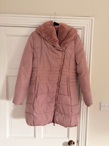 Laura Jo Pink Puffa Coat