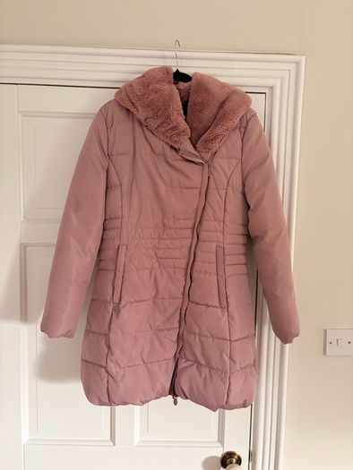 Laura Jo Pink Puffa Coat