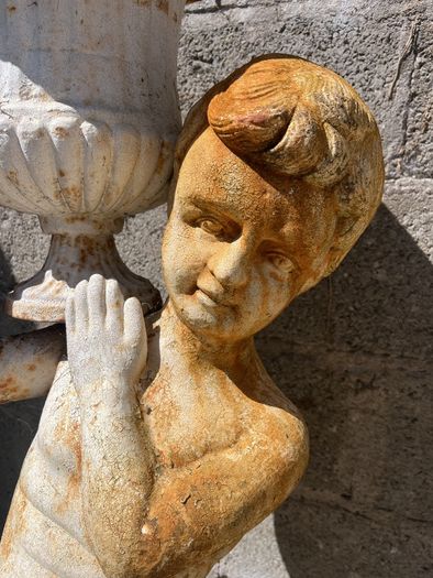 Two cherubs, early Georgian
