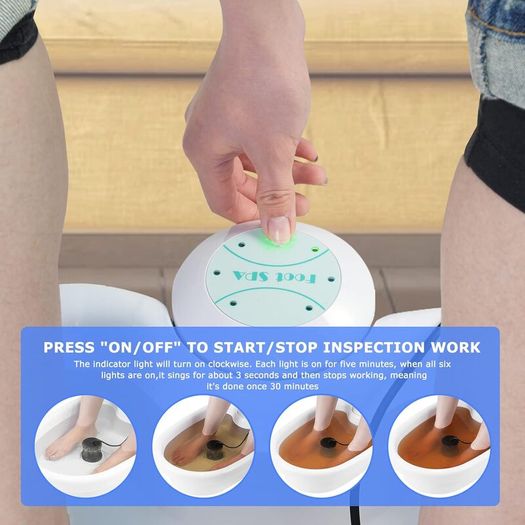 Negative Ion Detox Foot Massage Bath Machine