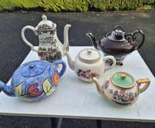 Vintage tea pots