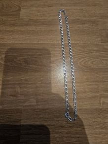Sterling silver 18inch Figaro chain