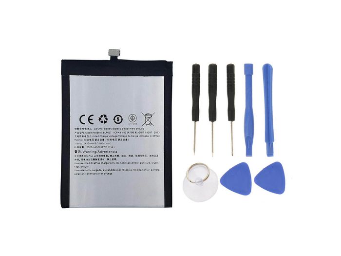 Replacement Battery For OnePlus X Battery 2525mAh 3.8V BLP607 New With Tools - FHTOPXB