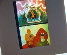 2 Rare Vintage He-man 35mm Film Cell Slides