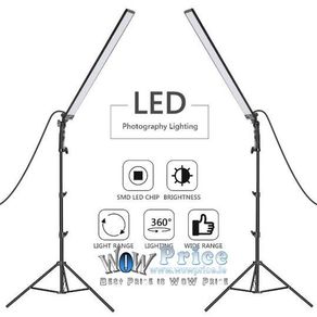 45223 Neewer 2x 60 LED Light Studio LED Lighting Kit