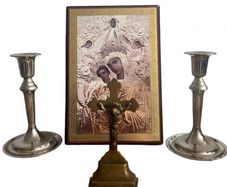 Vintage religious set