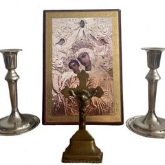 Vintage religious set