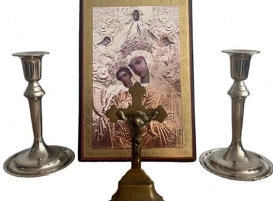 Vintage religious set