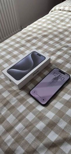 iPhone 15 Pro Pristine Condition Unlocked, Original Receipt box charger
