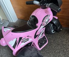 Motorcycle Electric pink