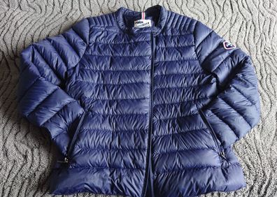 Navy Puffa Coat  Size 14