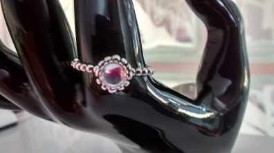 Pandora Style Birthstone Ring