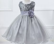 New Girls Flower Bridesmaid Party Princess Prom Wedding Christening Christmas Dress sz 6-7yrs