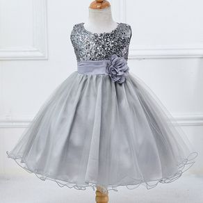 New Girls Flower Bridesmaid Party Princess Prom Wedding Christening Christmas Dress sz 6-7yrs
