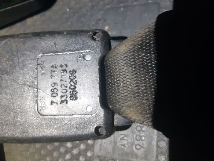 BMW 5er e61 & LCI Under Seat Belt Seatbelt Bottom Rear Left Centre Right