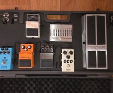 Boss Bcb-90x Pedalboard + 7 Pedals (tu-3, Ocd, Mxr, Ds-1, Mt-2)