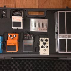Boss Bcb-90x Pedalboard + 7 Pedals (tu-3, Ocd, Mxr, Ds-1, Mt-2)