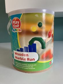 Wooden Marble Run