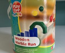 Wooden Marble Run