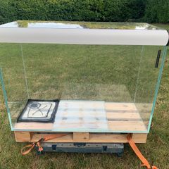 fish tank opti white glass