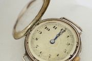 Vintage Silver Trench Wrist Watch-
