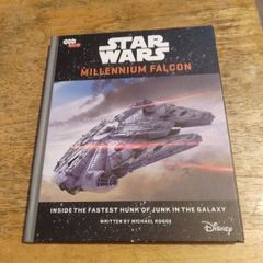 star wars millennium falcon model and book unopened
